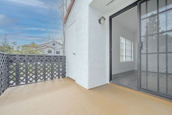 Private Balcony at The Resort at Encinitas Luxury Apartment Homes, Encinitas